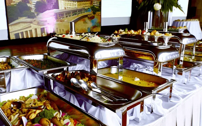 Buffet profesional evento Bogotá