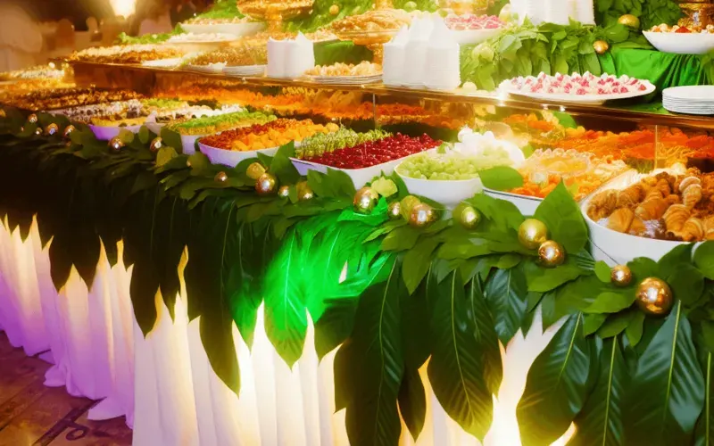 Buffet para primera comunion o bautizo en Bogotá