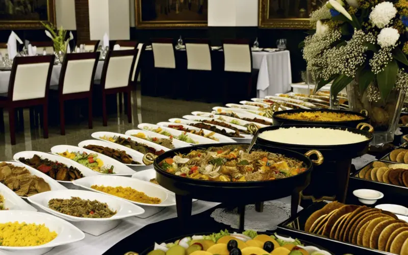 Mejores platos buffet corporativo Bogotá