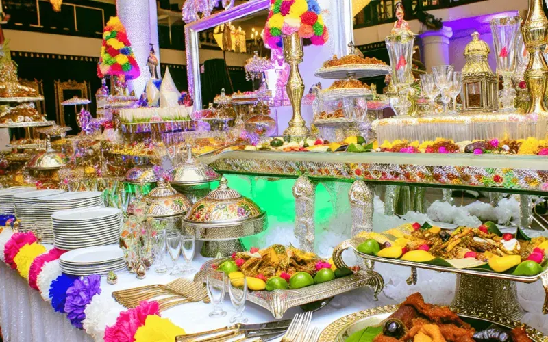 Servicio de buffet para quinceaneras en Bogotá