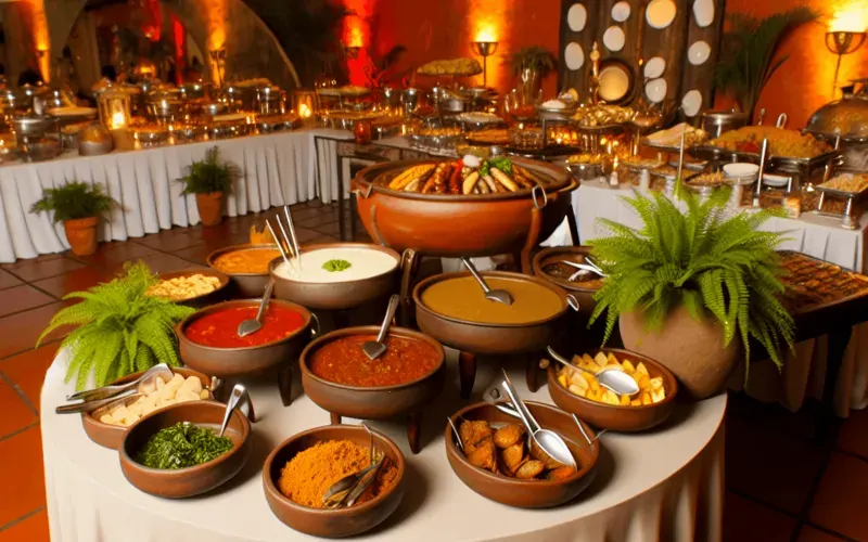 Alquiler buffet eventos empresariales Bogotá
