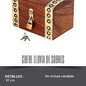 Cofre lluvia de sobres