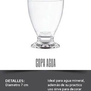 Copa de agua