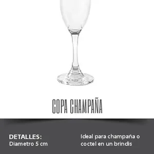 Copa de champaña