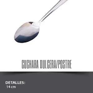 Cucharita dulcera o postre