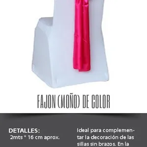 Fajón (moño) de color