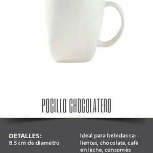 Pocillo chocolatero
