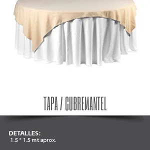 Tapa cubremantel estándar