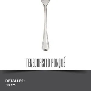 Tenedorcito de ponqué