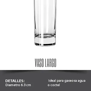 Vaso largo