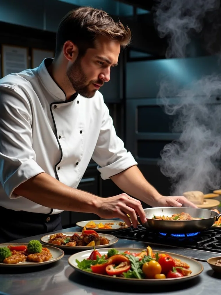 Menú de buffet en un evento en Bogotá