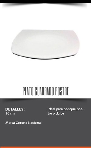 Alquiler de menaje para eventos