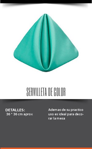Alquiler de menaje para eventos