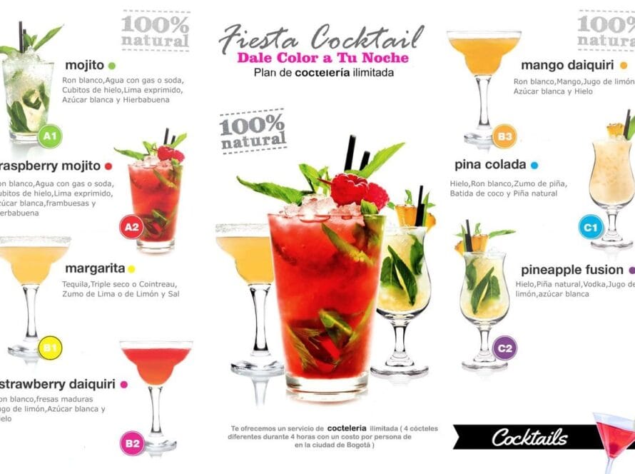 Fiestas de matrimonio en Bogotá, cocteleria fiestas, casas de eventos,